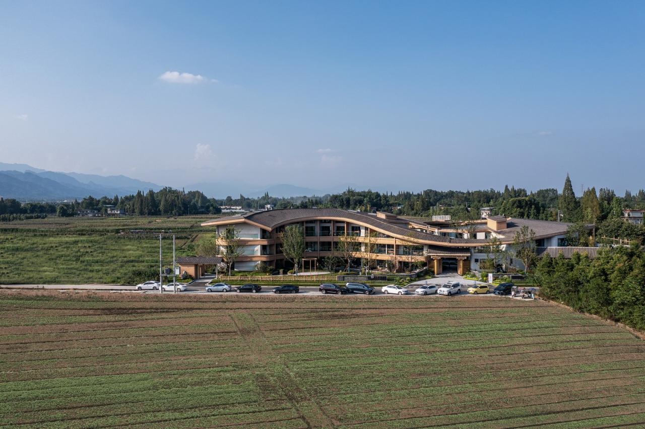 BIM建筑|川西建筑与道教文化的融合/“青城•朴舍亲子度假酒店”荣获2023金熊猫天府创意设计奖 BIM建筑|川西建筑与道教文化的融合/“青城•朴舍亲子度假酒店”荣获2023金熊猫天府创意设计奖