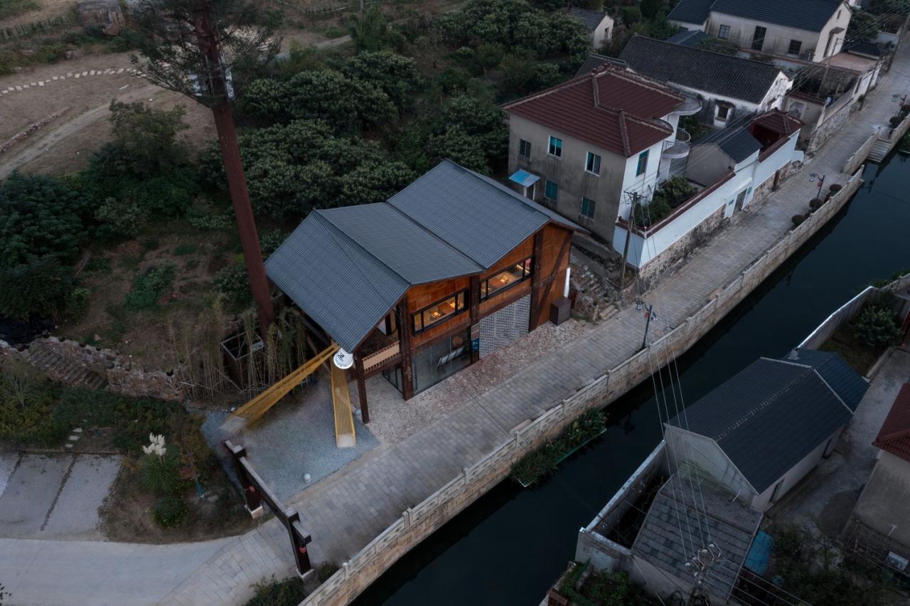 BIM建筑|后埠古村驿站 / 平介设计 BIM建筑|后埠古村驿站 / 平介设计