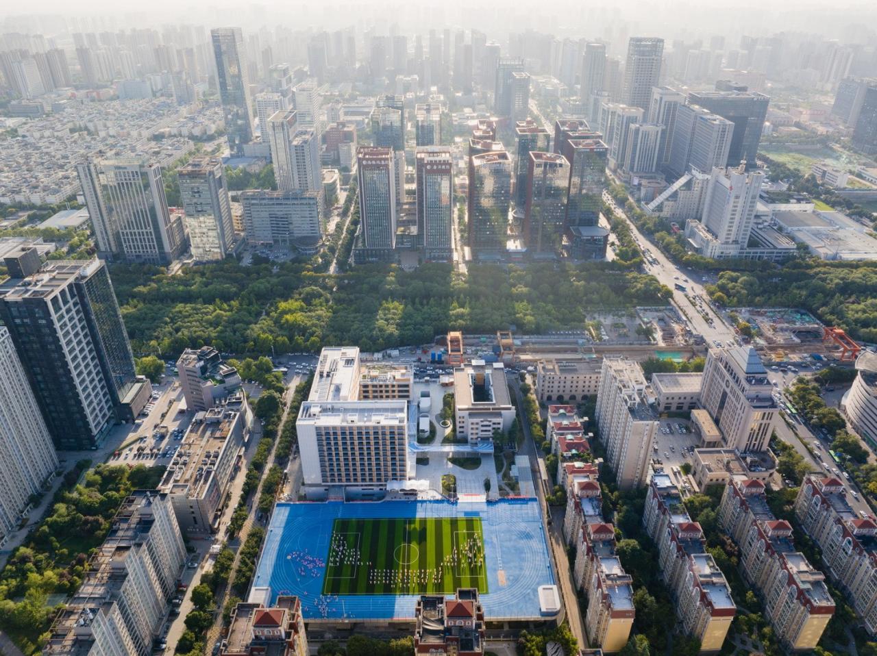 BIM建筑|西安高新第一中学(高中部)改扩建 / 中国建筑西北设计研究院 屈培青工作室 BIM建筑|西安高新第一中学(高中部)改扩建 / 中国建筑西北设计研究院 屈培青工作室