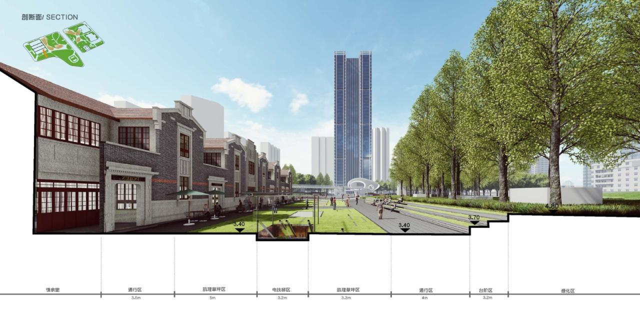 BIM建筑|上海苏河湾万象天地景观设计 / Lab D+H BIM建筑|上海苏河湾万象天地景观设计 / Lab D+H