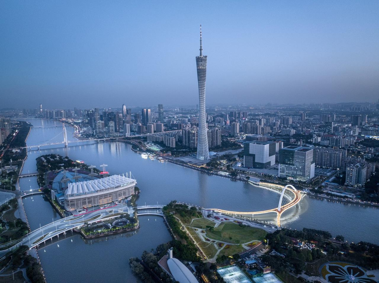 BIM建筑|广州海心桥 / 华南理工大学建筑设计研究院有限公司 BIM建筑|广州海心桥 / 华南理工大学建筑设计研究院有限公司