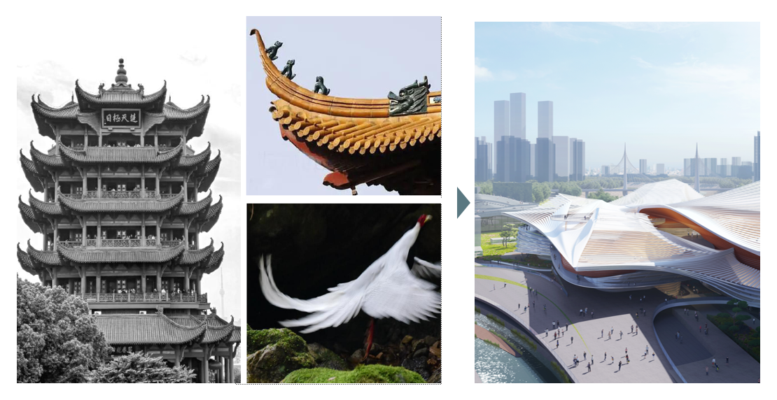 BIM建筑|武汉戏曲中心:观湖望江绘山水,古琴台曲遇园林 / 维思平建筑设计 BIM建筑|武汉戏曲中心:观湖望江绘山水,古琴台曲遇园林 / 维思平建筑设计