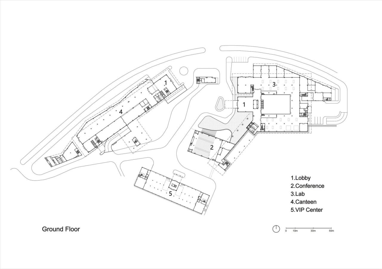 BIM建筑|长沙JJM研发总部 / 单元建筑 BIM建筑|长沙JJM研发总部 / 单元建筑