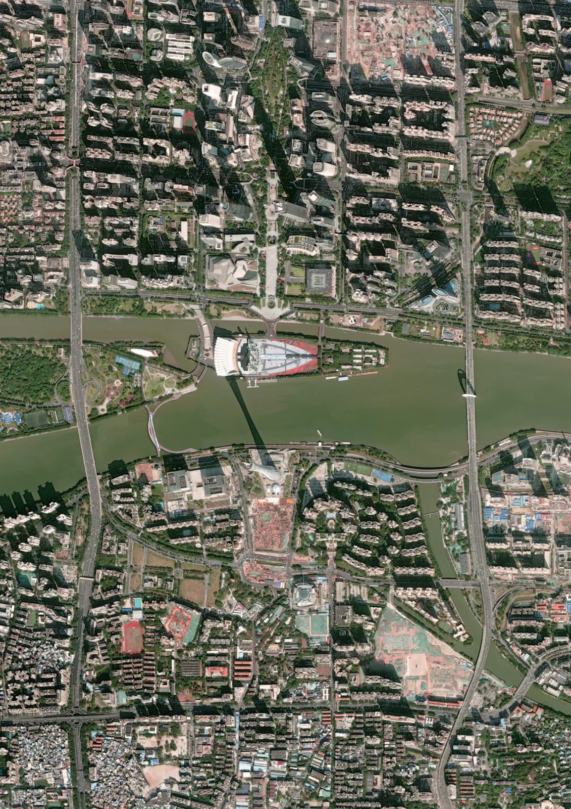 BIM建筑|广州海心桥 / 华南理工大学建筑设计研究院有限公司 BIM建筑|广州海心桥 / 华南理工大学建筑设计研究院有限公司