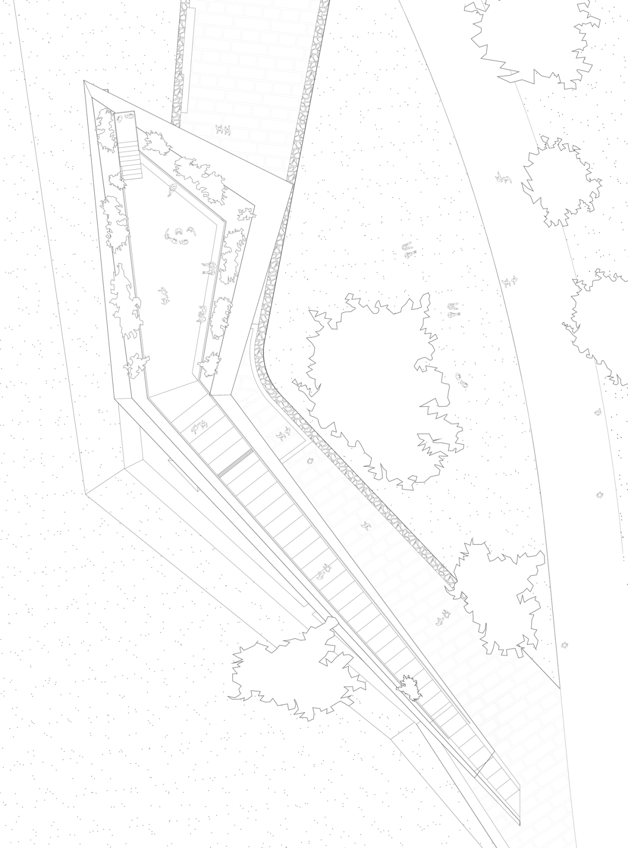 BIM建筑|微地形:大理洱海小邑庄生态驿站-孟凡浩 / line+建筑事务所 BIM建筑|微地形:大理洱海小邑庄生态驿站-孟凡浩 / line+建筑事务所