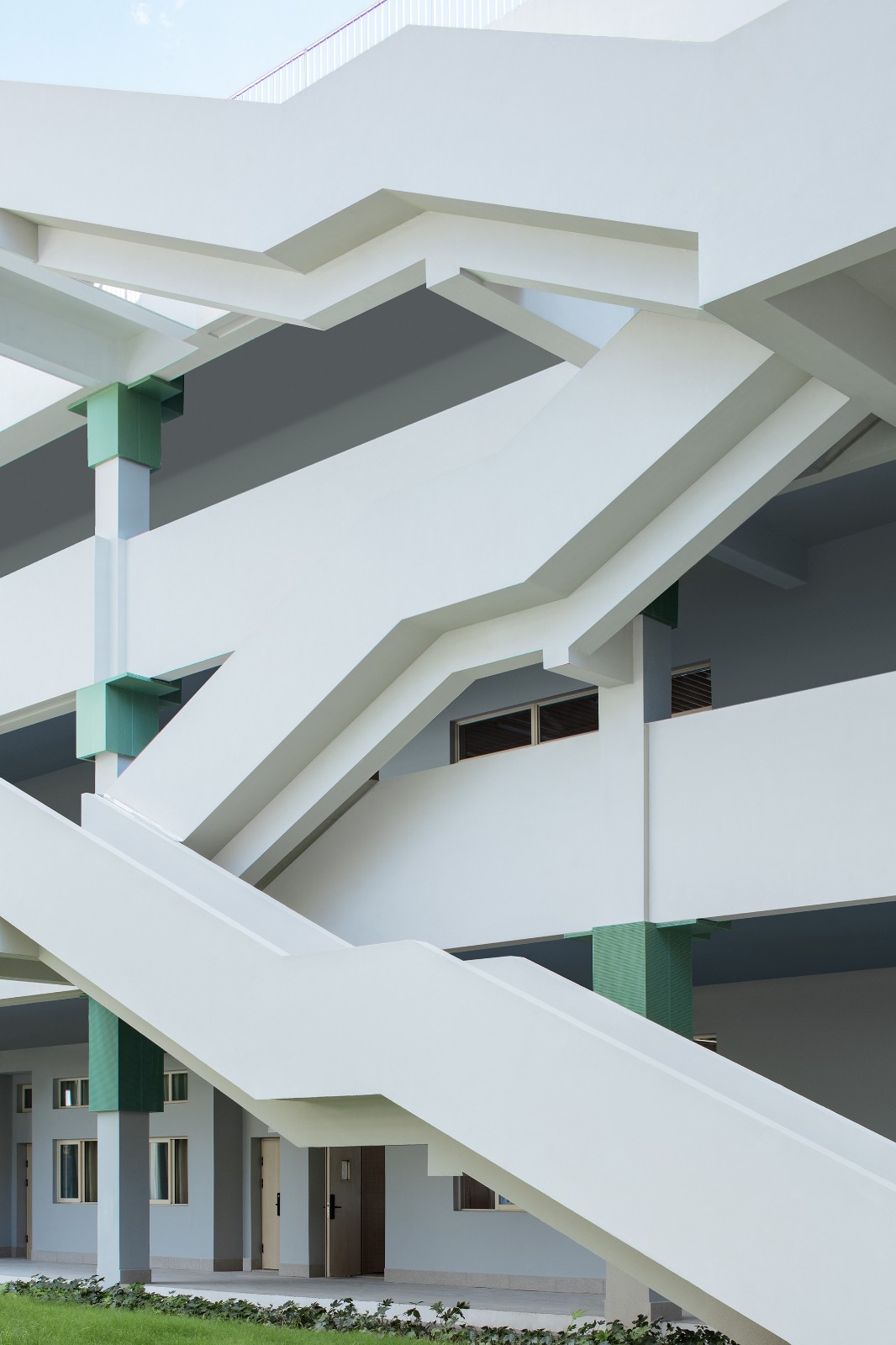 BIM建筑|宁波市古林职业高级中学:少年的无限剧本 / ARCHIS(如是)建筑设计事务所 BIM建筑|宁波市古林职业高级中学:少年的无限剧本 / ARCHIS(如是)建筑设计事务所