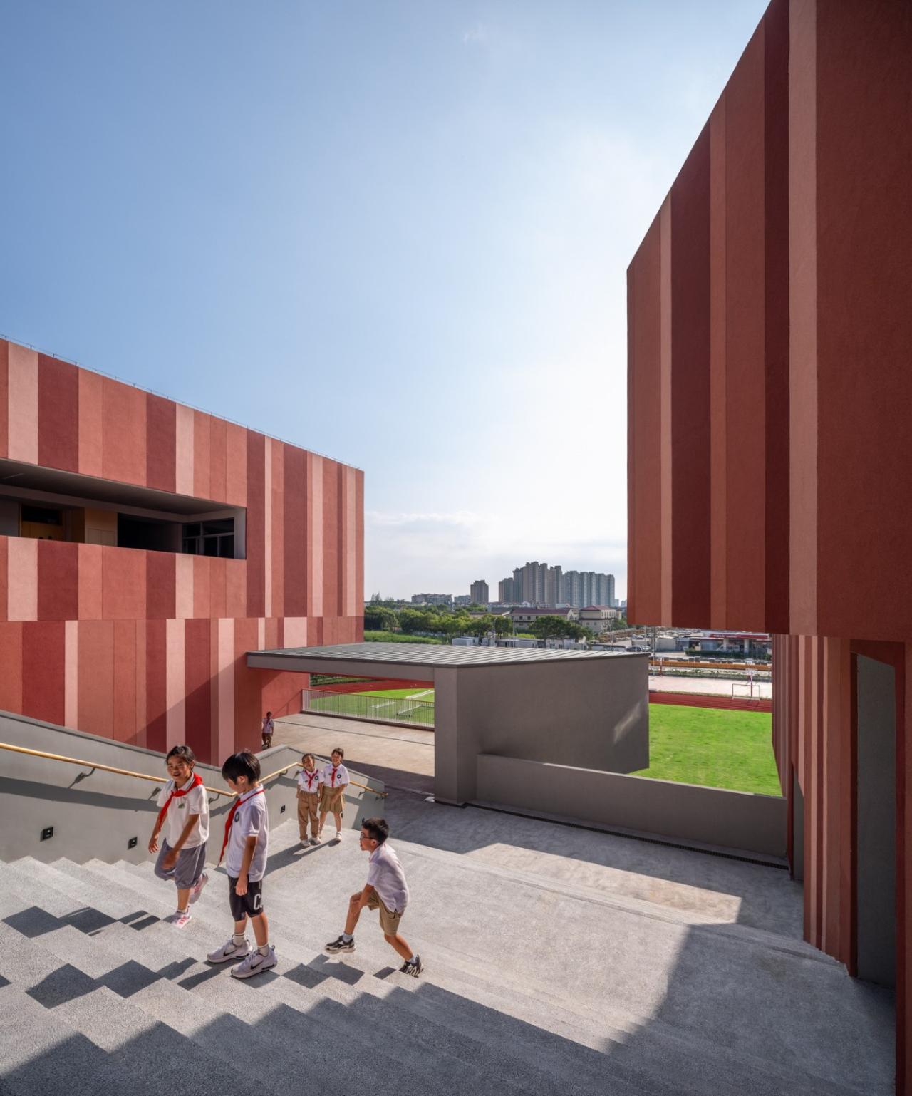 BIM建筑|奉贤区教育学院附属实验小学奉浦小学校区 / 无样建筑工作室 BIM建筑|奉贤区教育学院附属实验小学奉浦小学校区 / 无样建筑工作室