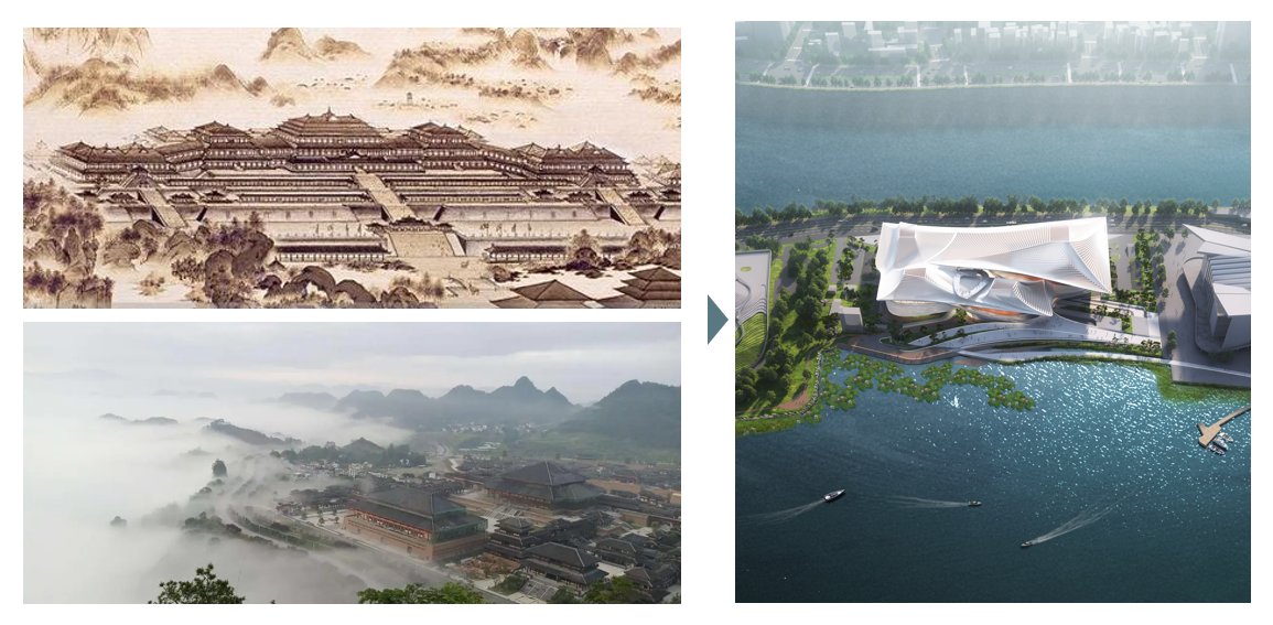 BIM建筑|武汉戏曲中心:观湖望江绘山水,古琴台曲遇园林 / 维思平建筑设计 BIM建筑|武汉戏曲中心:观湖望江绘山水,古琴台曲遇园林 / 维思平建筑设计