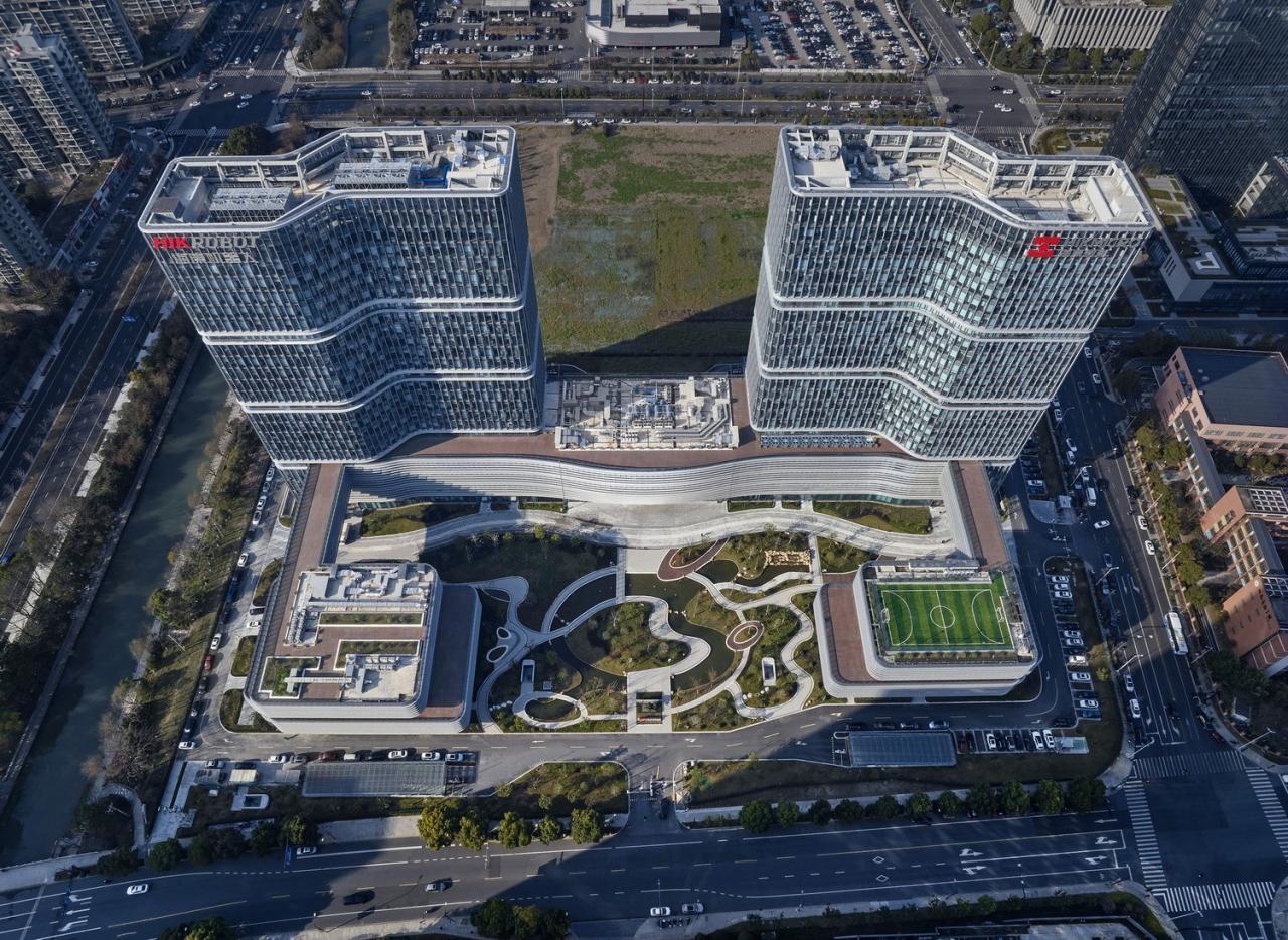 BIM建筑|海康威视杭州总部四期 / 浙江大学建筑设计研究院 BIM建筑|海康威视杭州总部四期 / 浙江大学建筑设计研究院