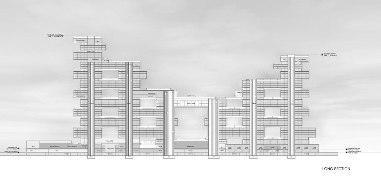 BIM建筑|迪拜皇家亚特兰蒂斯酒店 / KPF BIM建筑|迪拜皇家亚特兰蒂斯酒店 / KPF