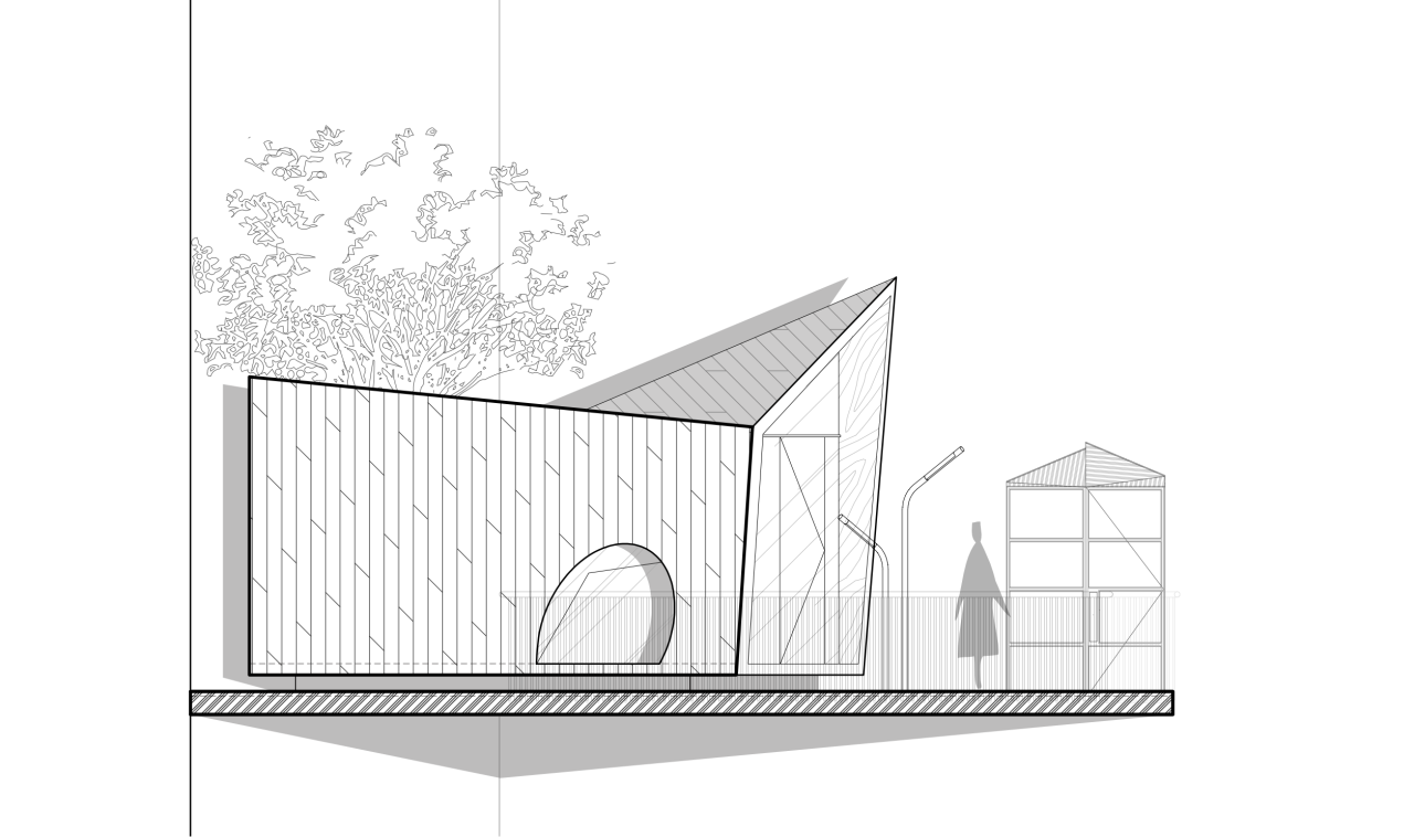BIM建筑|夹缝中的建筑,上海 / 本哲建筑 BIM建筑|夹缝中的建筑,上海 / 本哲建筑