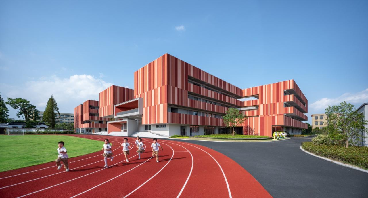 BIM建筑|奉贤区教育学院附属实验小学奉浦小学校区 / 无样建筑工作室 BIM建筑|奉贤区教育学院附属实验小学奉浦小学校区 / 无样建筑工作室