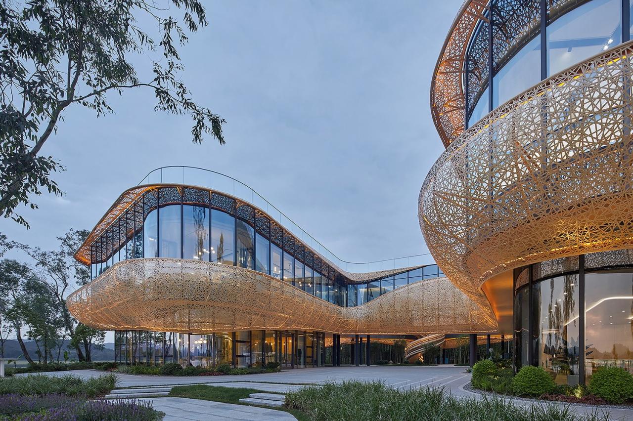BIM建筑|白鹤湖游客中心 / 建识设计 BIM建筑|白鹤湖游客中心 / 建识设计