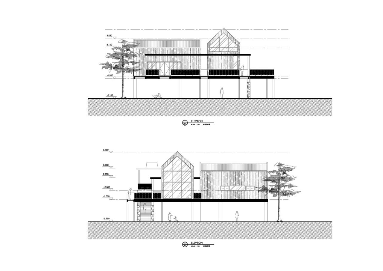 BIM建筑|溪口未来社区之家 / 严旸建筑设计 BIM建筑|溪口未来社区之家 / 严旸建筑设计
