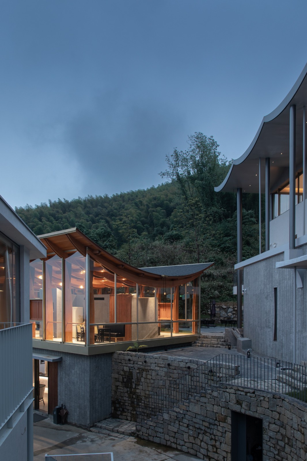 BIM建筑|交月亭 / 来建筑设计工作室 BIM建筑|交月亭 / 来建筑设计工作室