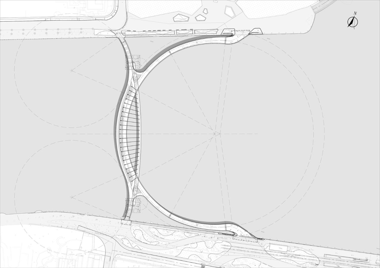 BIM建筑|广州海心桥 / 华南理工大学建筑设计研究院有限公司 BIM建筑|广州海心桥 / 华南理工大学建筑设计研究院有限公司