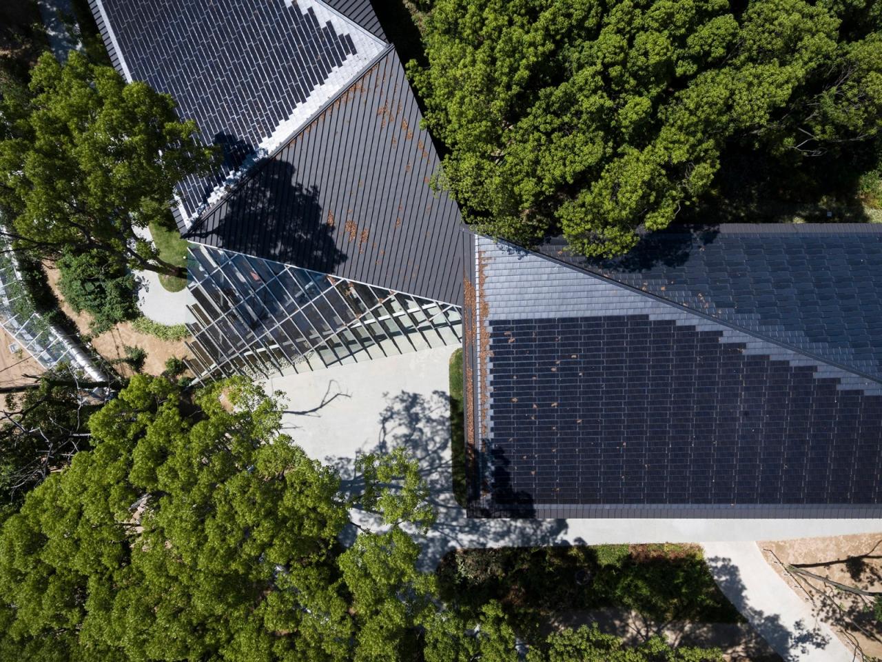 BIM建筑|KANEKA 健康中心 / 隈研吾建筑都市设计事务所+大成建设 BIM建筑|KANEKA 健康中心 / 隈研吾建筑都市设计事务所+大成建设