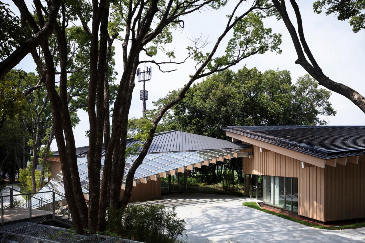 BIM建筑|KANEKA 健康中心 / 隈研吾建筑都市设计事务所+大成建设 BIM建筑|KANEKA 健康中心 / 隈研吾建筑都市设计事务所+大成建设