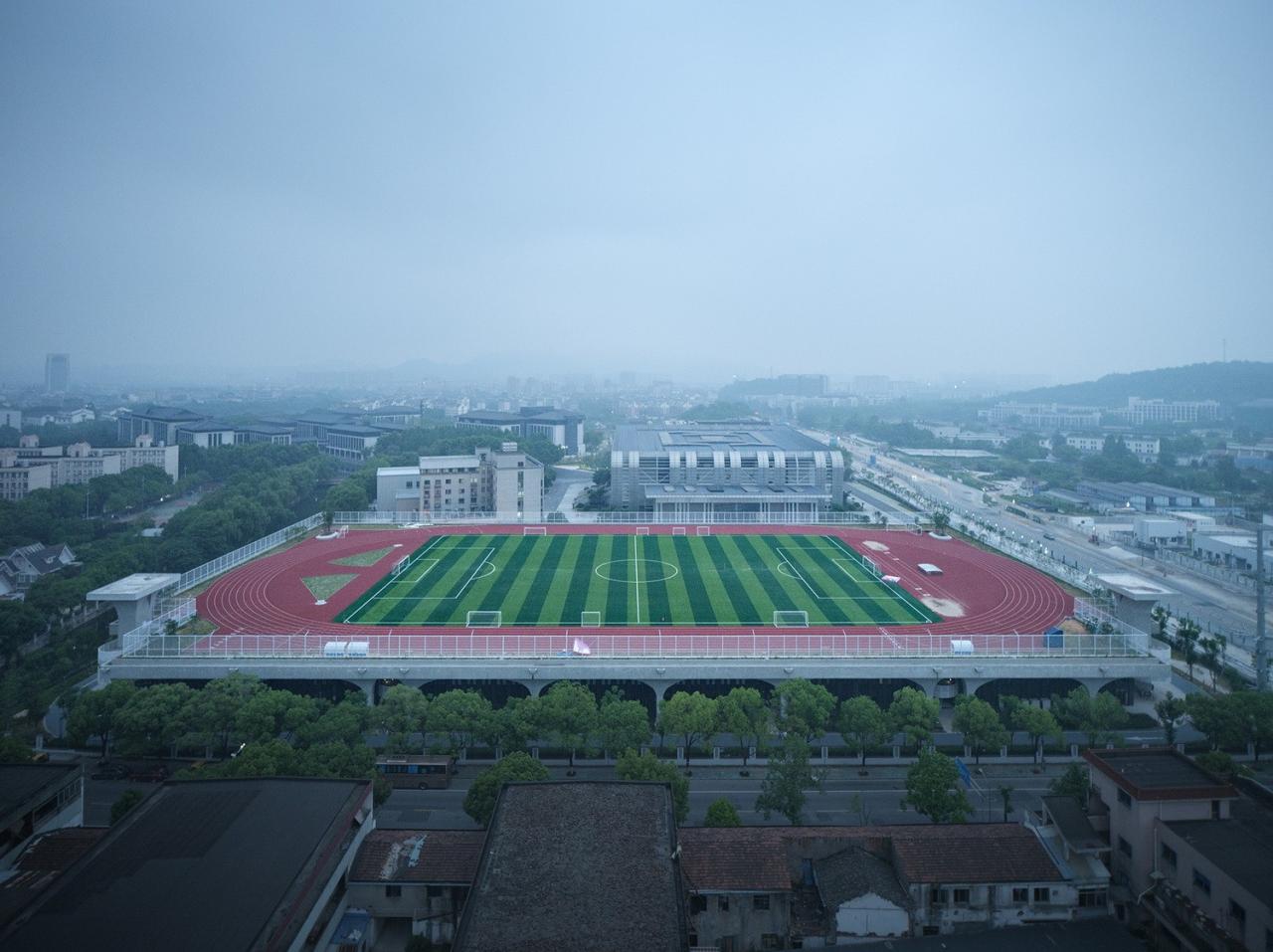 BIM建筑|绍兴文理学院风雨操场 / 浙江大学建筑设计研究院 BIM建筑|绍兴文理学院风雨操场 / 浙江大学建筑设计研究院