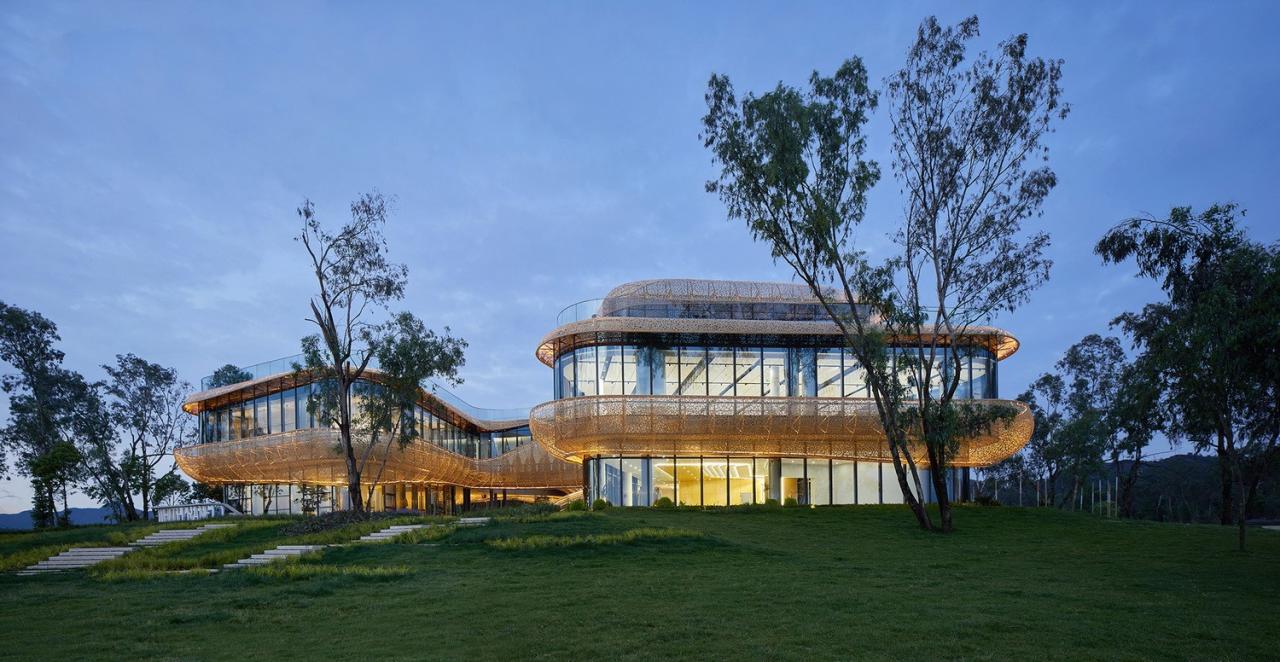 BIM建筑|白鹤湖游客中心 / 建识设计 BIM建筑|白鹤湖游客中心 / 建识设计