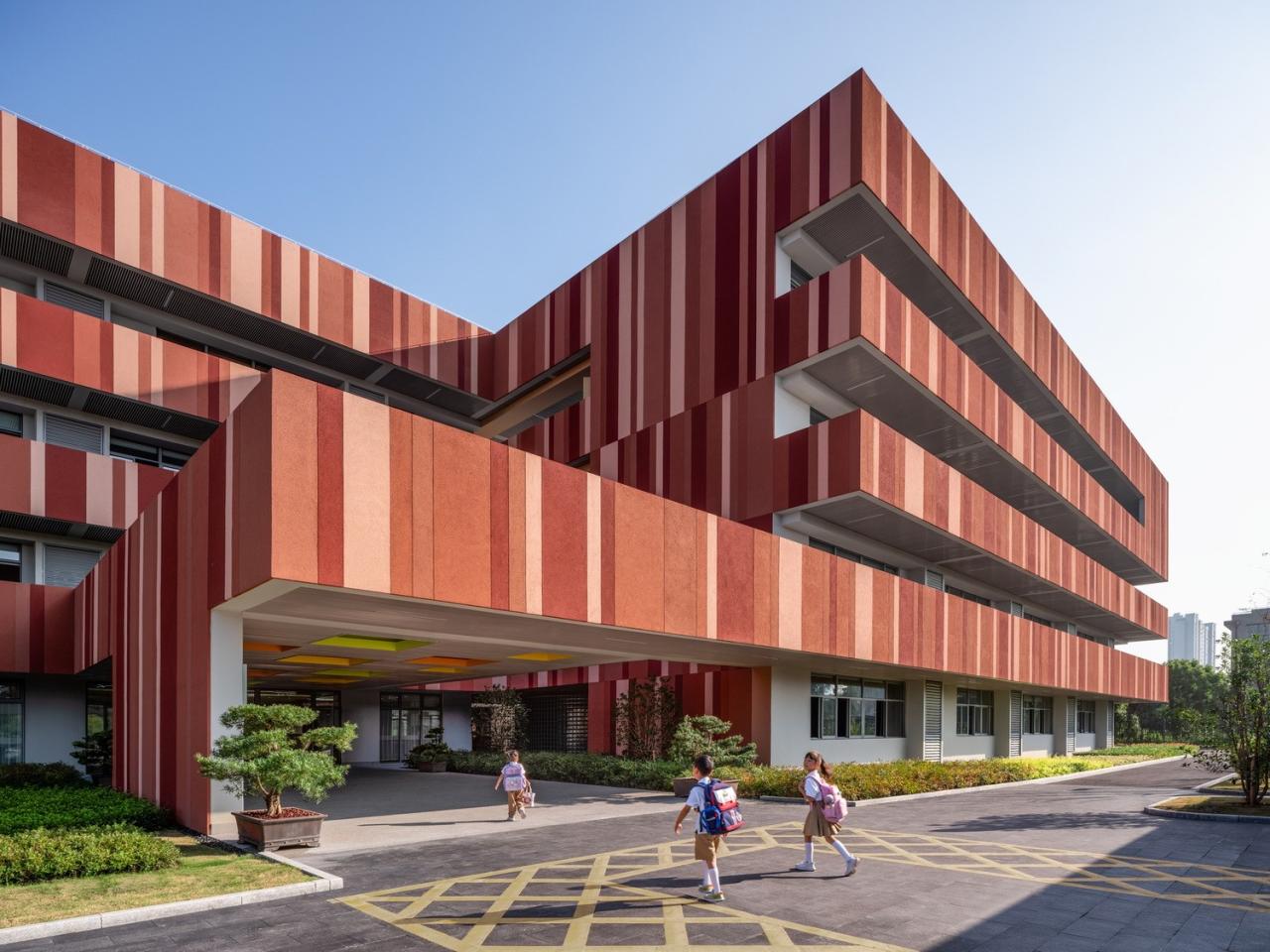 BIM建筑|奉贤区教育学院附属实验小学奉浦小学校区 / 无样建筑工作室 BIM建筑|奉贤区教育学院附属实验小学奉浦小学校区 / 无样建筑工作室