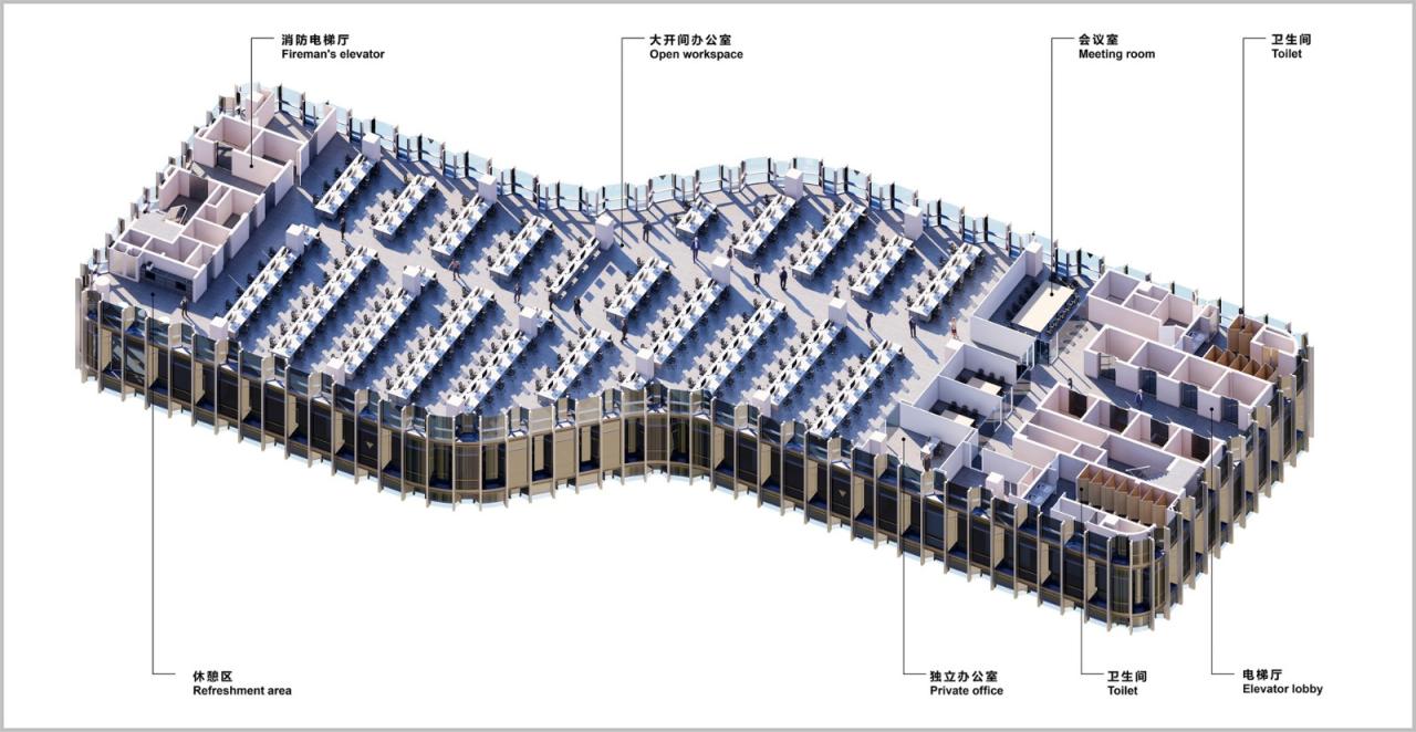 BIM建筑|海康威视杭州总部四期 / 浙江大学建筑设计研究院 BIM建筑|海康威视杭州总部四期 / 浙江大学建筑设计研究院
