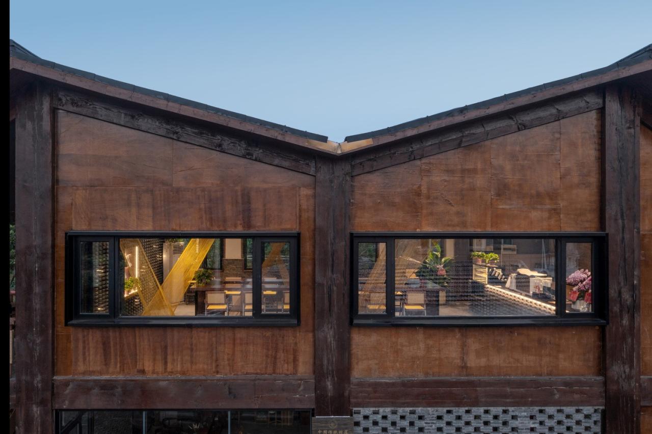 BIM建筑|后埠古村驿站 / 平介设计 BIM建筑|后埠古村驿站 / 平介设计