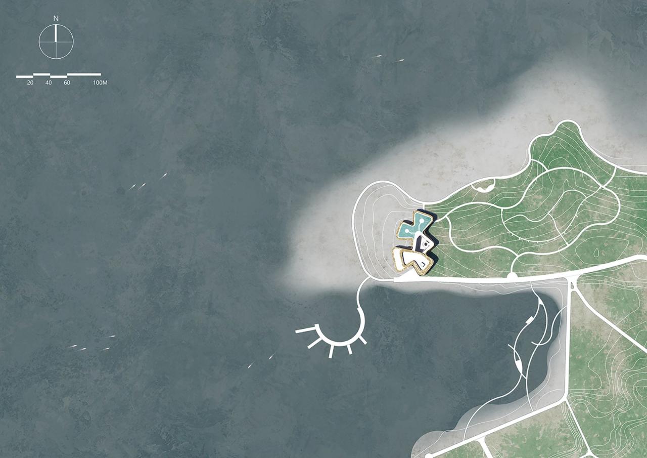 BIM建筑|白鹤湖游客中心 / 建识设计 BIM建筑|白鹤湖游客中心 / 建识设计