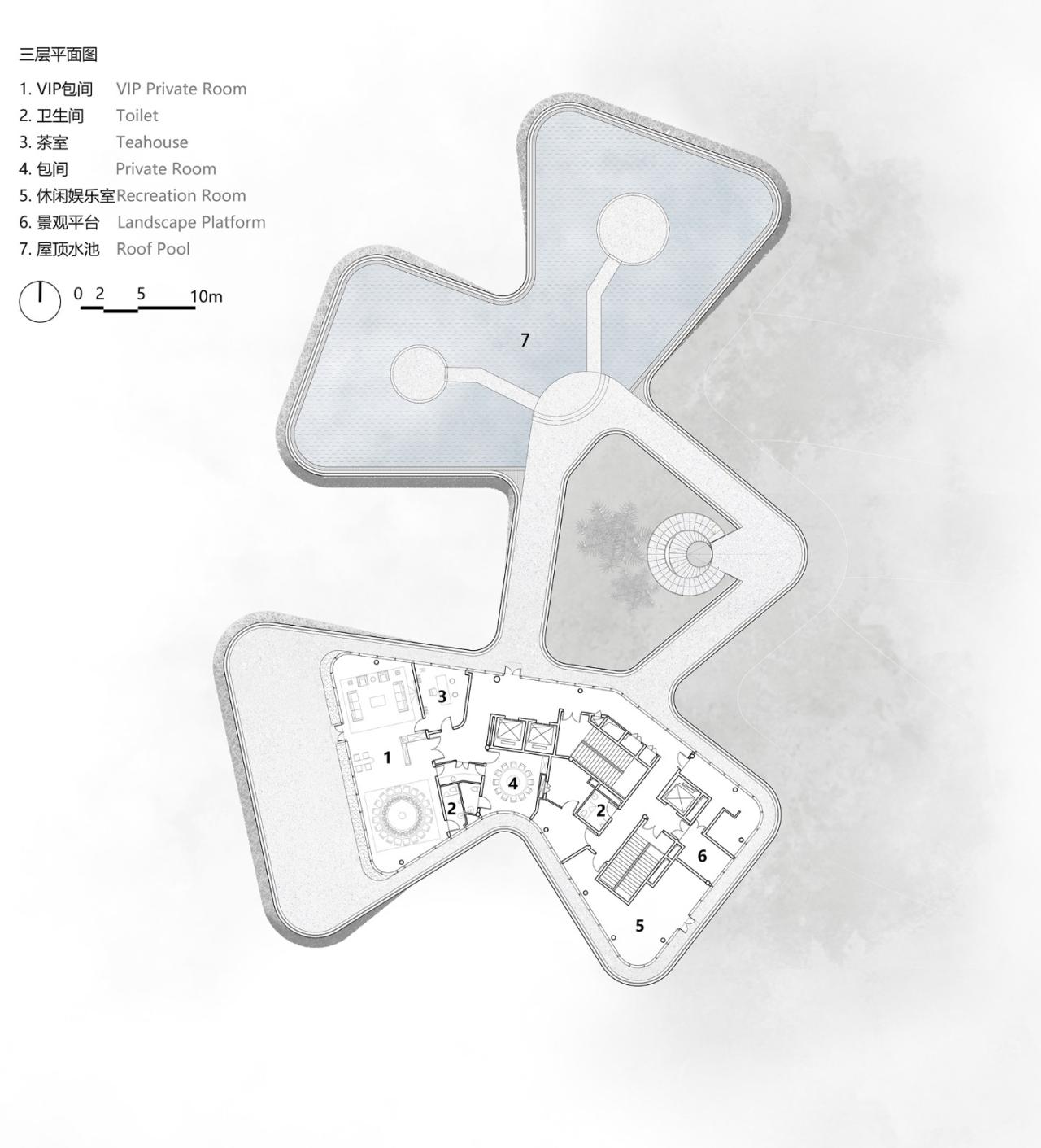 BIM建筑|白鹤湖游客中心 / 建识设计 BIM建筑|白鹤湖游客中心 / 建识设计