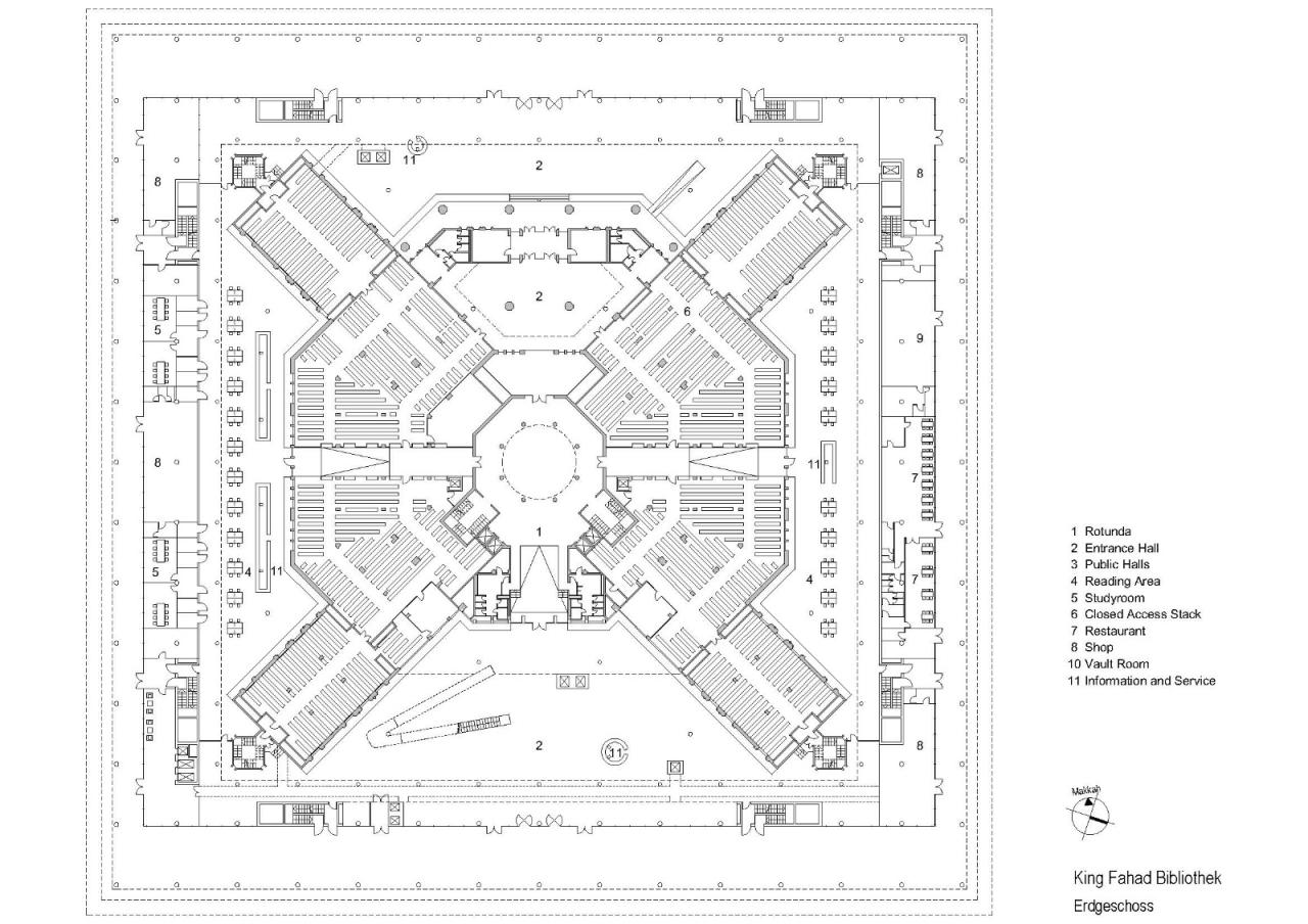 BIM建筑|沙特阿拉伯法赫德国王图书馆 / 盖博建筑设计事务所 BIM建筑|沙特阿拉伯法赫德国王图书馆 / 盖博建筑设计事务所