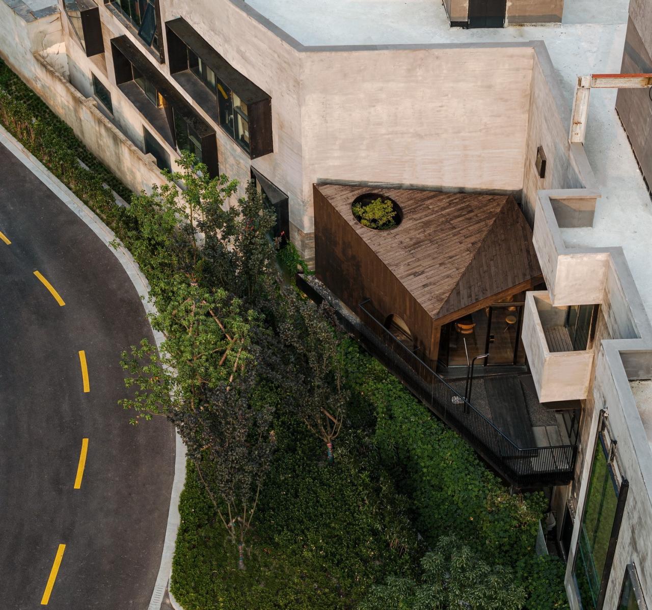 BIM建筑|夹缝中的建筑,上海 / 本哲建筑 BIM建筑|夹缝中的建筑,上海 / 本哲建筑