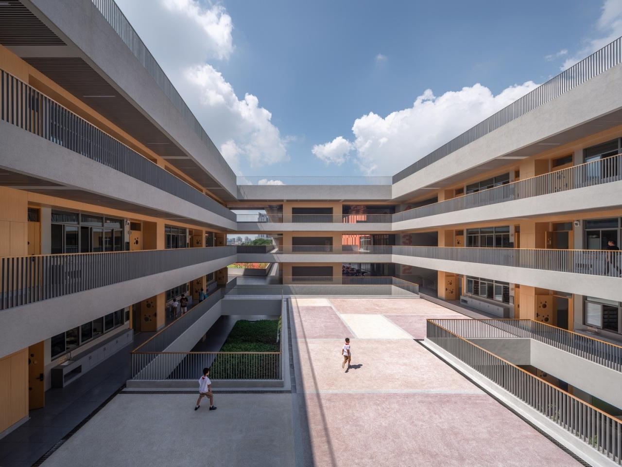BIM建筑|奉贤区教育学院附属实验小学奉浦小学校区 / 无样建筑工作室 BIM建筑|奉贤区教育学院附属实验小学奉浦小学校区 / 无样建筑工作室