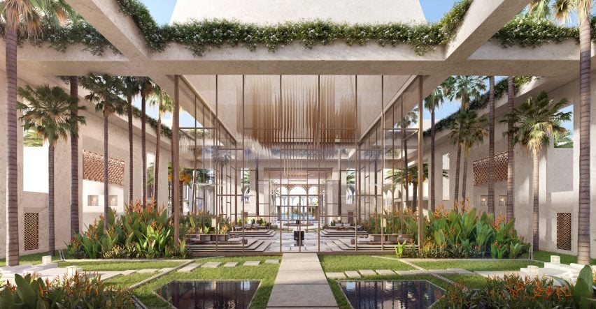 BIM建筑|约翰·希赫在红海边设计度假村 BIM建筑|约翰·希赫在红海边设计度假村