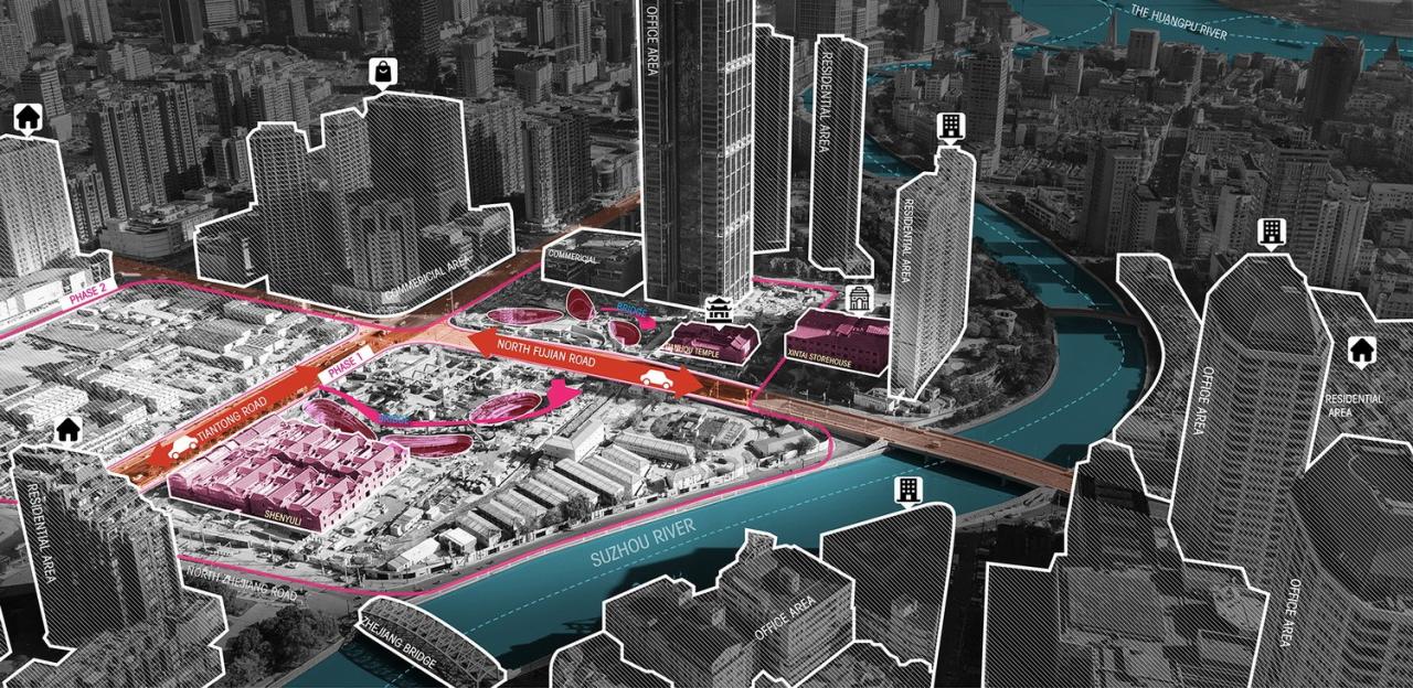 BIM建筑|上海苏河湾万象天地景观设计 / Lab D+H BIM建筑|上海苏河湾万象天地景观设计 / Lab D+H