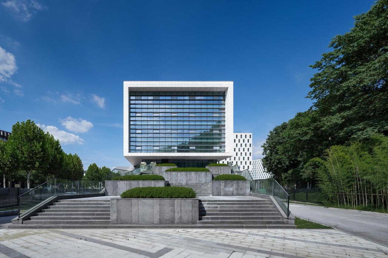 BIM建筑|长沙JJM研发总部 / 单元建筑 BIM建筑|长沙JJM研发总部 / 单元建筑