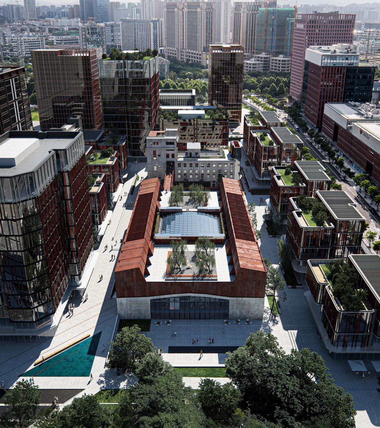 BIM建筑|金缮城市,生机街区:杭州LOFT49产业遗存更新 / 朱培栋-line+建筑事务所 BIM建筑|金缮城市,生机街区:杭州LOFT49产业遗存更新 / 朱培栋-line+建筑事务所