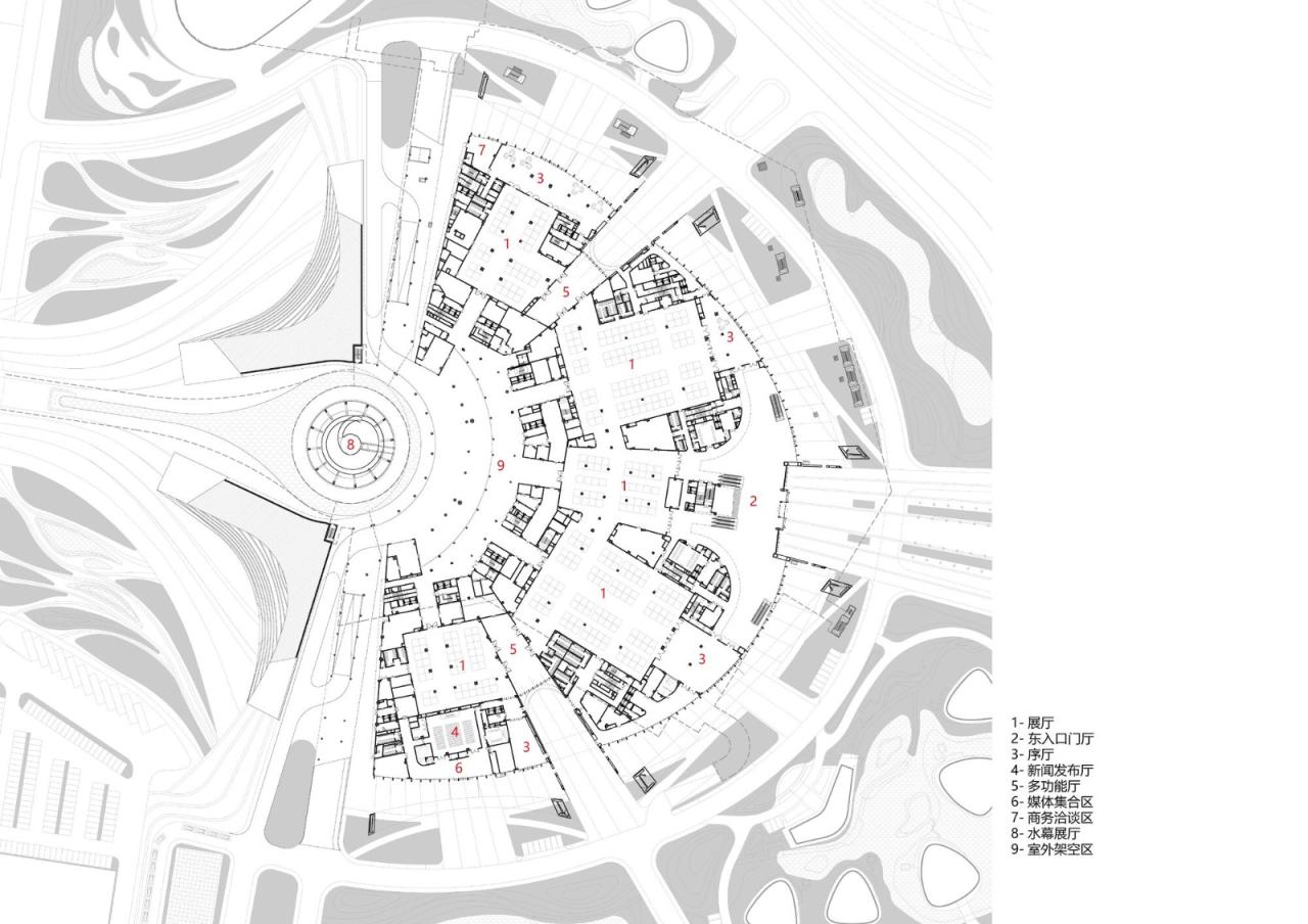 BIM建筑|南沙国际金融论坛(IFF)永久会址 / 同济大学建筑设计研究院 BIM建筑|南沙国际金融论坛(IFF)永久会址 / 同济大学建筑设计研究院