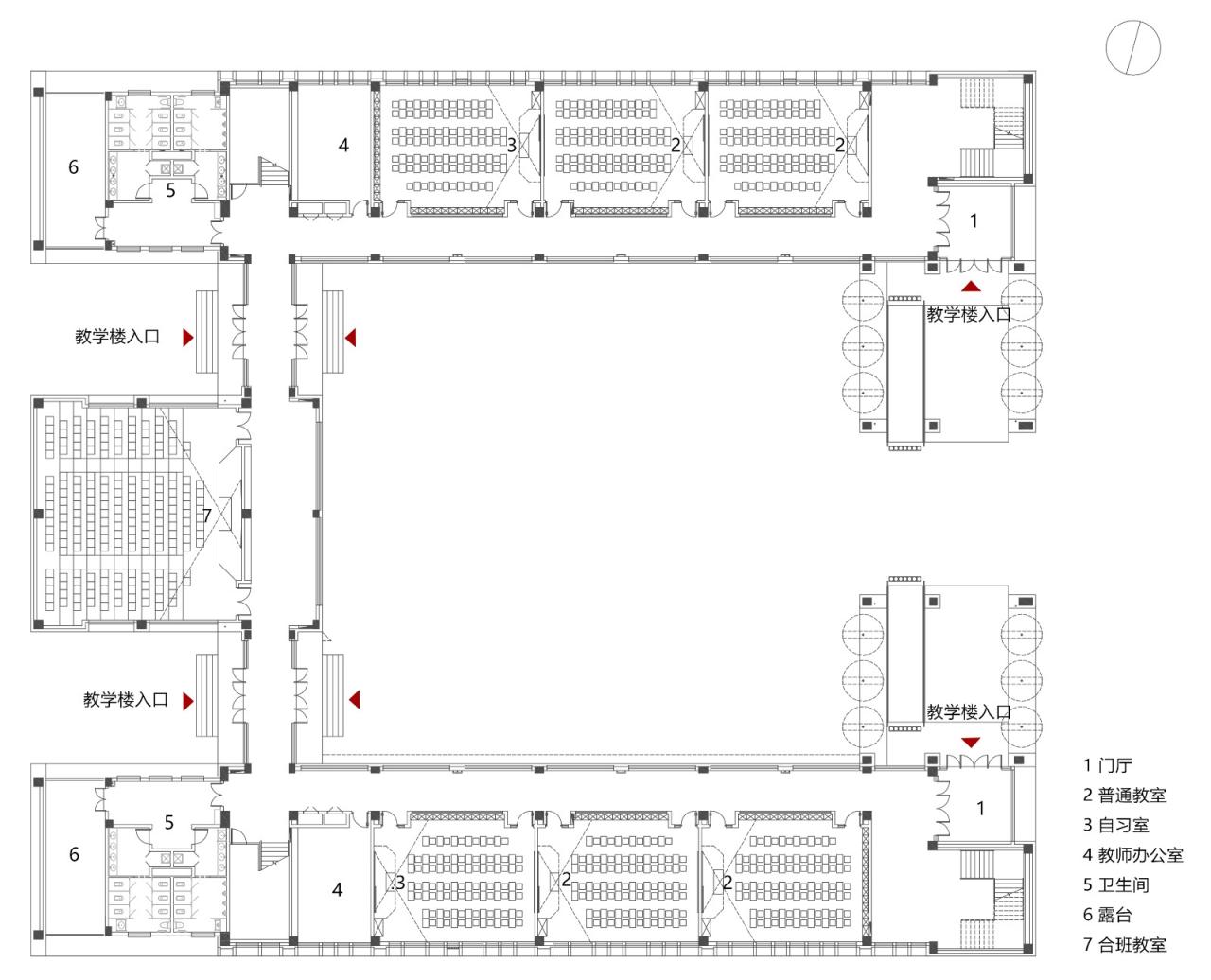 BIM建筑|神木中学项目 / 中科院建筑设计研究院有限公司 BIM建筑|神木中学项目 / 中科院建筑设计研究院有限公司