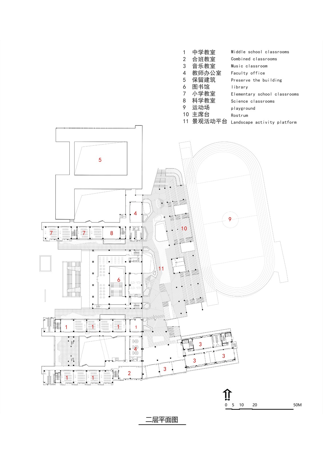 BIM建筑|深圳市坪山区科源实验学校 / 申都设计 BIM建筑|深圳市坪山区科源实验学校 / 申都设计