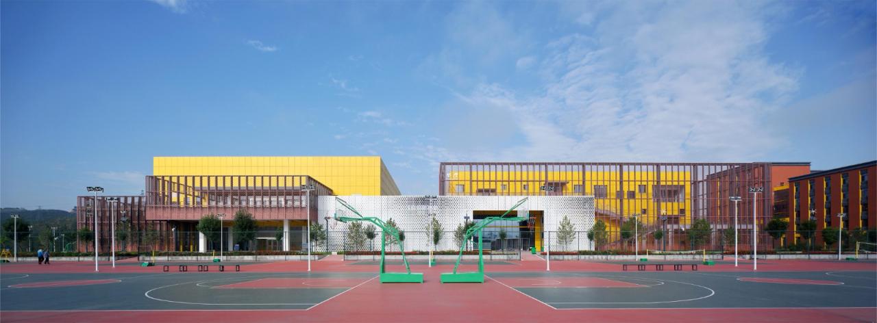 BIM建筑|神木中学项目 / 中科院建筑设计研究院有限公司 BIM建筑|神木中学项目 / 中科院建筑设计研究院有限公司
