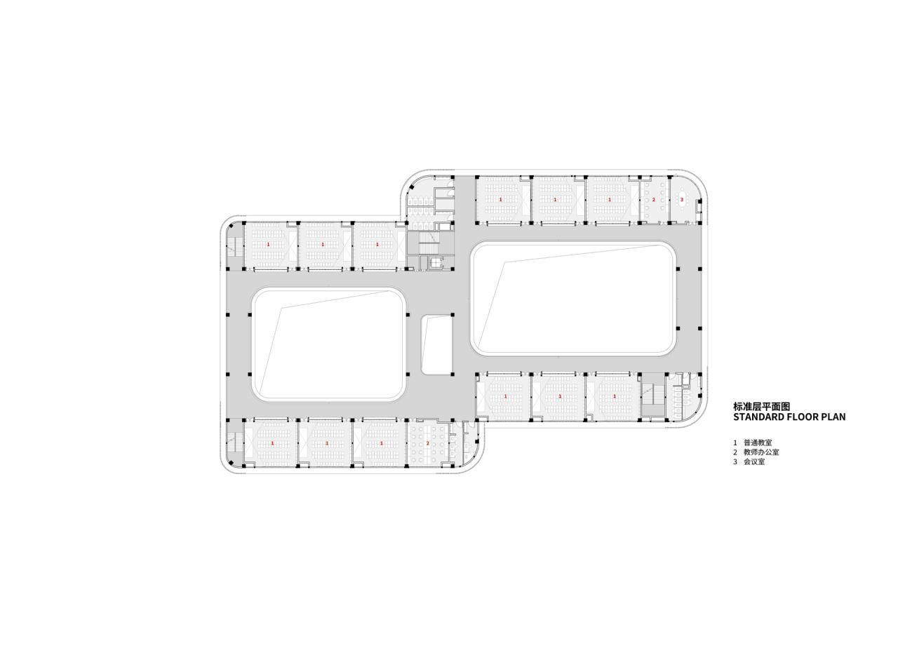 BIM建筑|厦门市金榜小学 / 厦门合立道工程设计一院 一致建筑工作室 BIM建筑|厦门市金榜小学 / 厦门合立道工程设计一院 一致建筑工作室