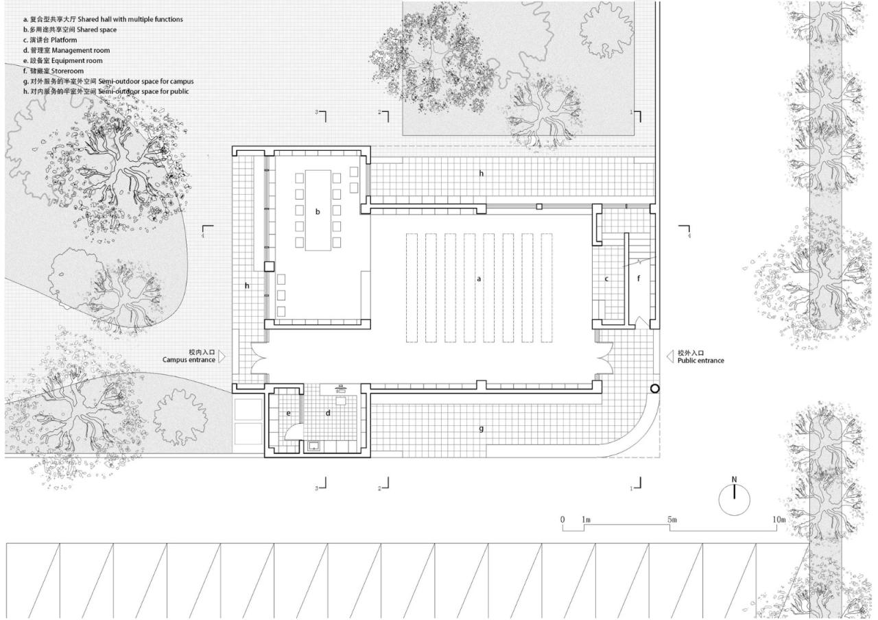 BIM建筑|陕西希望工程校园图书馆2.0 / 垣建筑 BIM建筑|陕西希望工程校园图书馆2.0 / 垣建筑