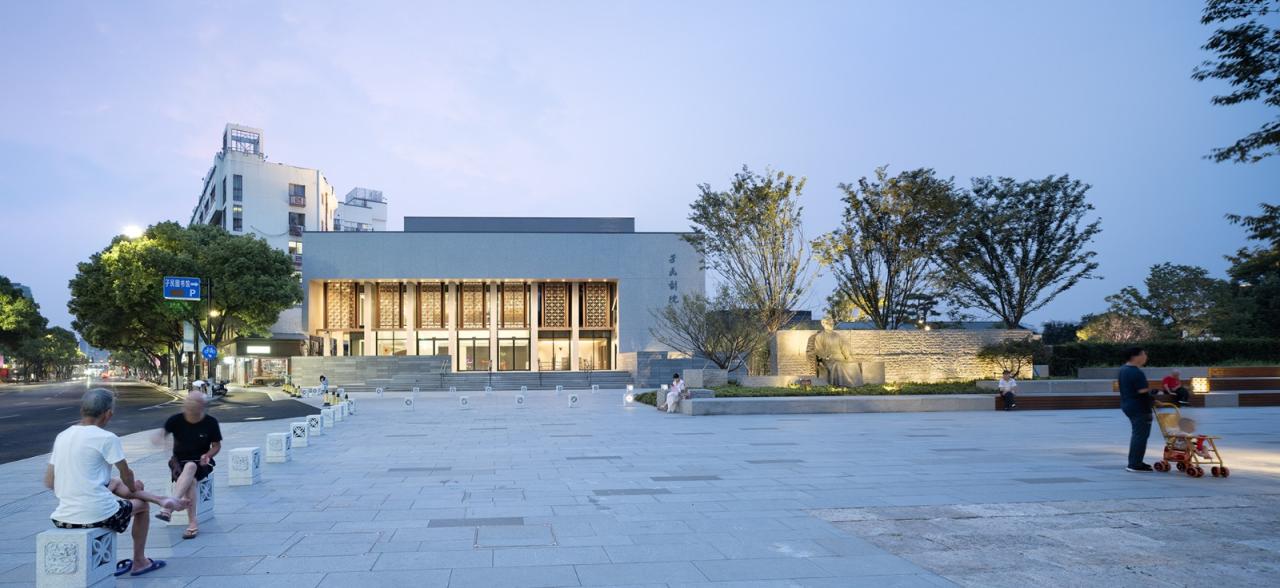 BIM建筑|蔡元培广场及孑民图书馆 / 浙江大学建筑设计研究院 BIM建筑|蔡元培广场及孑民图书馆 / 浙江大学建筑设计研究院