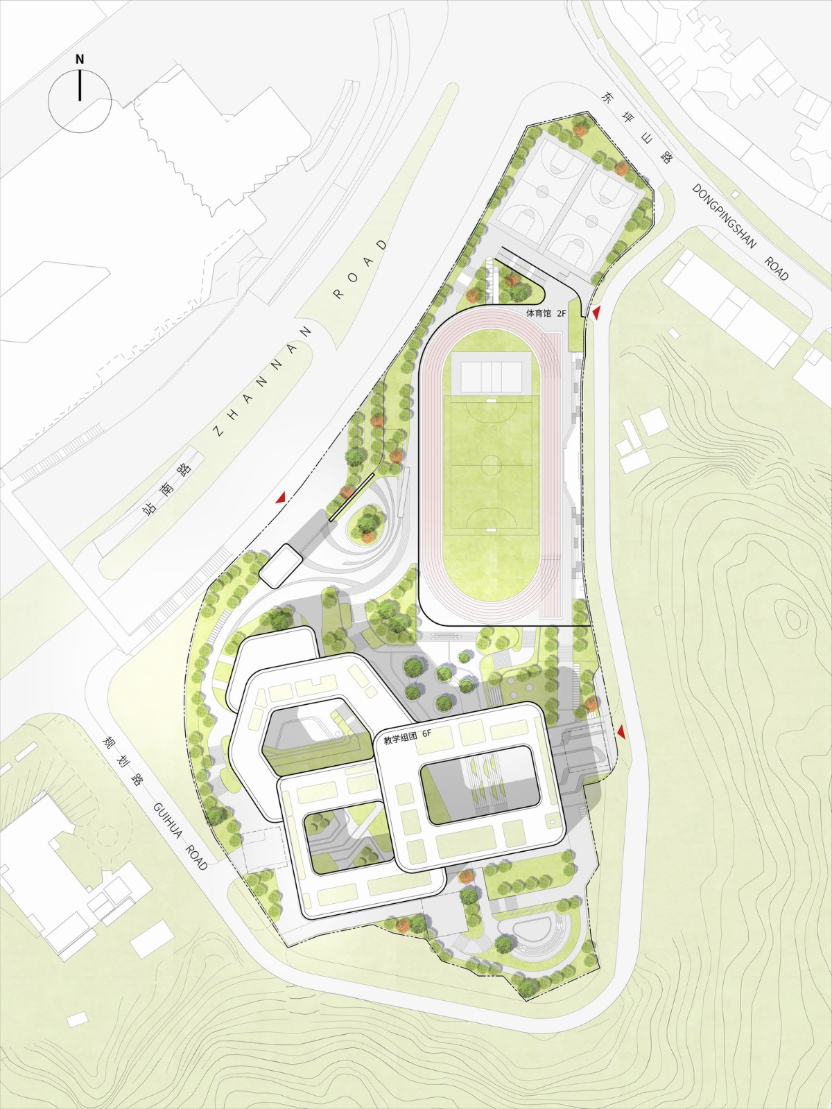 BIM建筑|厦门市金榜小学 / 厦门合立道工程设计一院 一致建筑工作室 BIM建筑|厦门市金榜小学 / 厦门合立道工程设计一院 一致建筑工作室