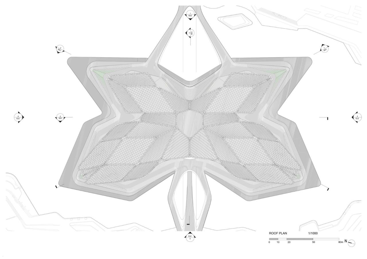 BIM建筑|珠海金湾市民艺术中心 / 扎哈·哈迪德建筑事务所 BIM建筑|珠海金湾市民艺术中心 / 扎哈·哈迪德建筑事务所