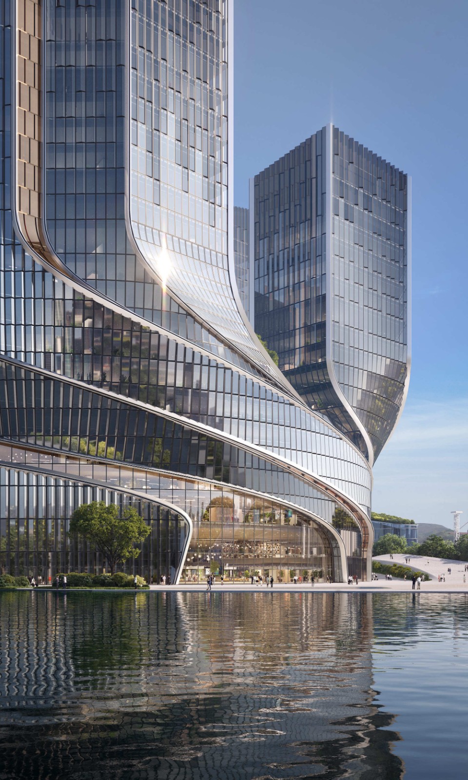 BIM建筑|螺旋大楼:‘腾讯深圳新总部’设计竞赛 / 奥雷·舍人 BIM建筑|螺旋大楼:‘腾讯深圳新总部’设计竞赛 / 奥雷·舍人