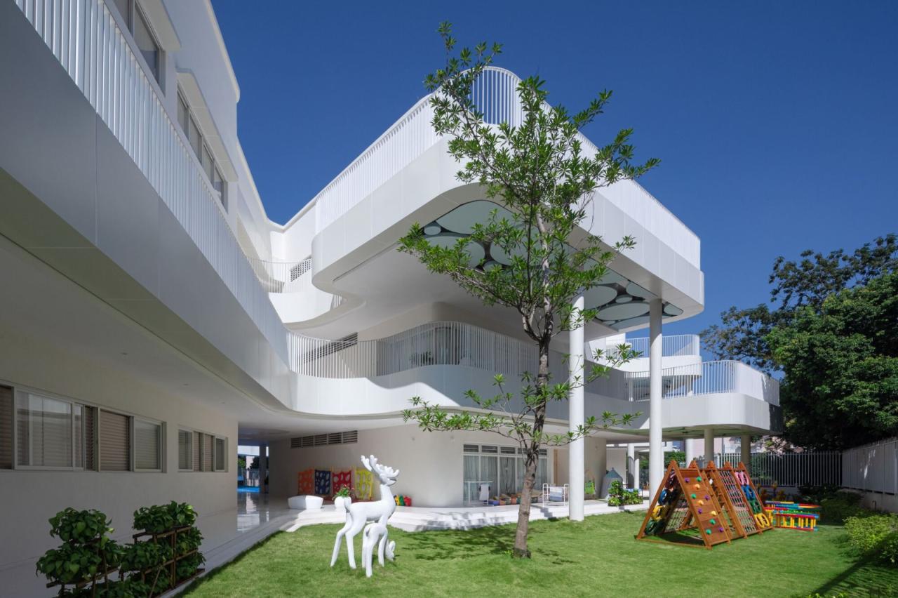 BIM建筑|深圳市第二幼儿园 / 徐昀超建筑工作室 BIM建筑|深圳市第二幼儿园 / 徐昀超建筑工作室