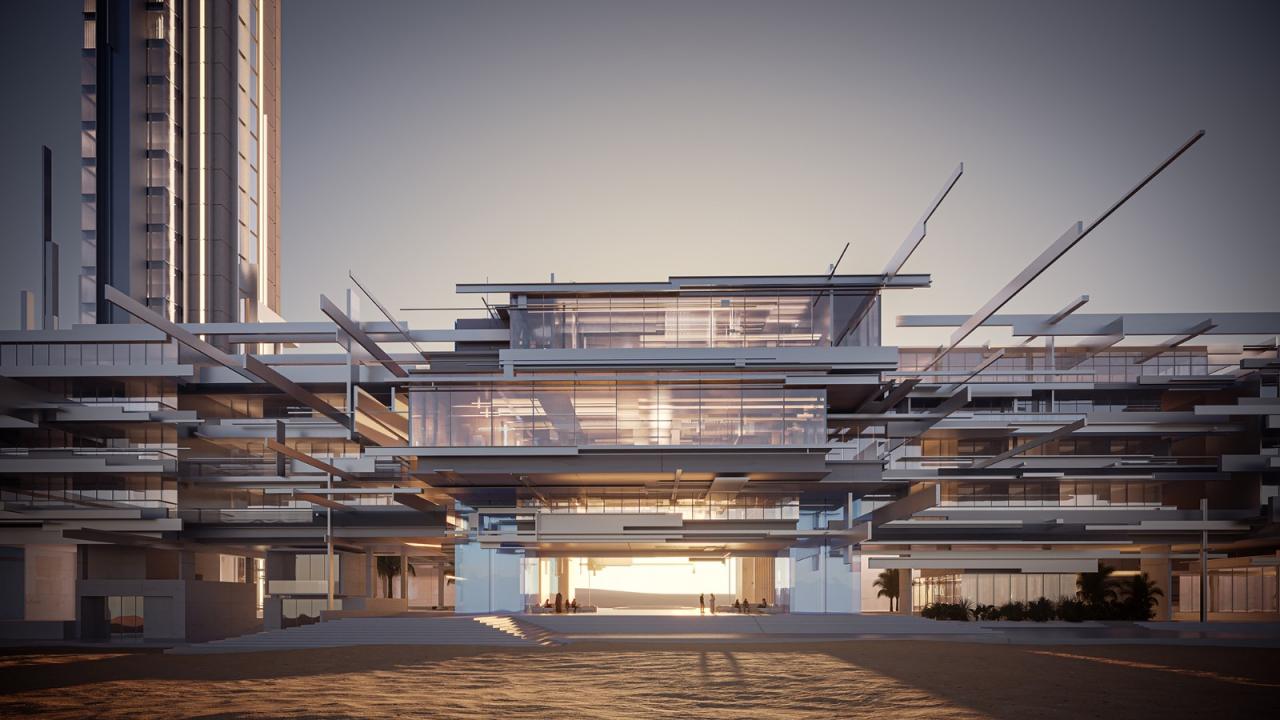 BIM建筑|未来豪华海滨度假胜地 —— Epicon / 10 Design BIM建筑|未来豪华海滨度假胜地 —— Epicon / 10 Design