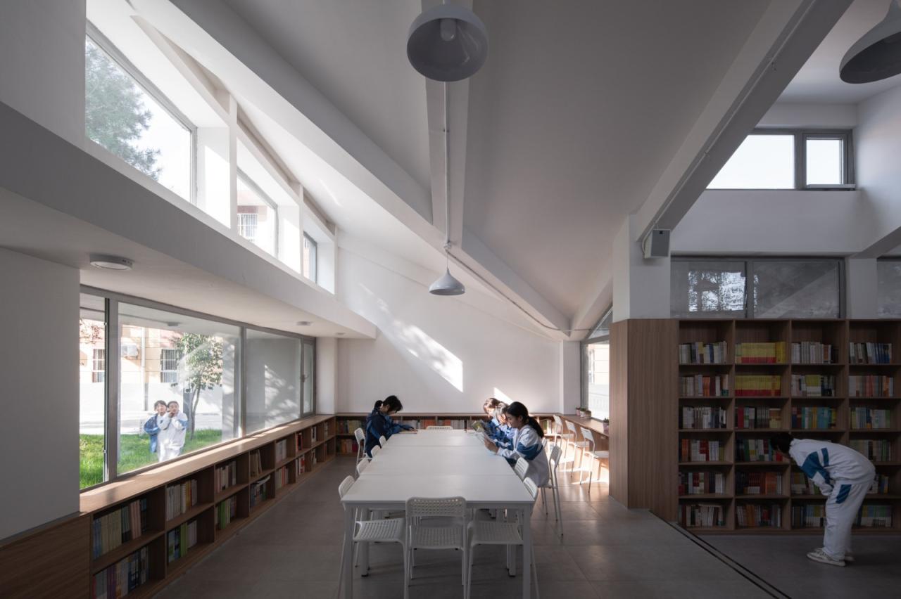 BIM建筑|陕西希望工程校园图书馆2.0 / 垣建筑 BIM建筑|陕西希望工程校园图书馆2.0 / 垣建筑