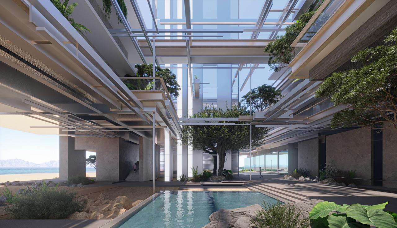 BIM建筑|未来豪华海滨度假胜地 —— Epicon / 10 Design BIM建筑|未来豪华海滨度假胜地 —— Epicon / 10 Design
